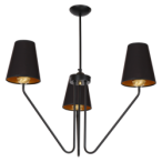 Šviestuvas VICTORIA BLACK 3xE27