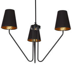 Šviestuvas VICTORIA BLACK 3xE27