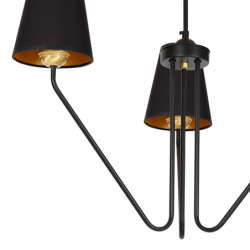 Šviestuvas VICTORIA BLACK 3xE27