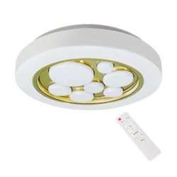 Lubinis šviestuvas BUBBLES Auksas 30W  Ø390 mm