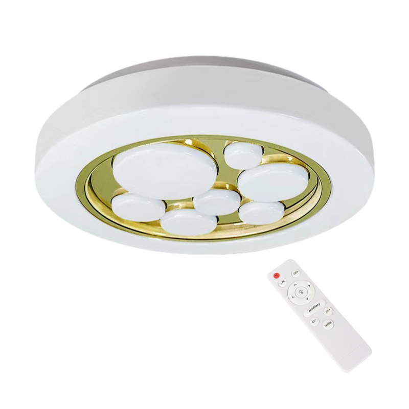 Lubinis šviestuvas BUBBLES Auksas 30W  Ø390 mm