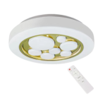 Lubinis šviestuvas BUBBLES Auksas 30W  Ø390 mm