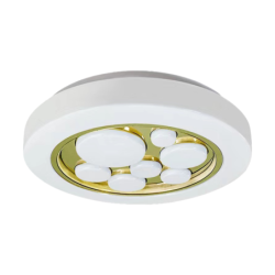 Lubinis šviestuvas BUBBLES Auksas 30W  Ø390 mm