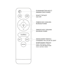 Lubinis šviestuvas BUBBLES Auksas 30W  Ø390 mm
