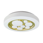 Lubinis šviestuvas BUBBLES Auksas 30W  Ø390 mm