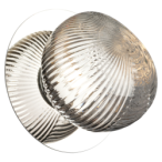 Sieninis šviestuvas / Lubinis šviestuvas BOLLA SMOKED 3W LED 3000K