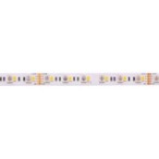 SMD Spalvota + neutrali balta RGB+4000K 19.2W/m 24V nehermetiška LED juosta 60LED/m IP20 120°