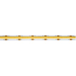 COB vientisa CCT keičiama 2700K-6500K 14W/m 24V nehermetiška LED juosta 608LED/m IP20 CRI90