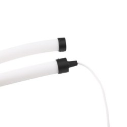 3m NEON FLEX 360° apvali Neutrali balta 4000K 14W/m 24V hermetiška LED juosta Ø25mm IP67