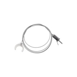 Troselis 150cm NEON FLEX 360° apvalios LED juostos su plastikiniu CLIP laikikliu