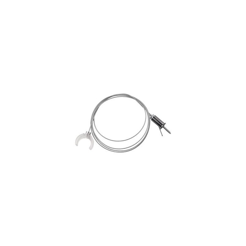 Troselis 150cm NEON FLEX 360° apvalios LED juostos su plastikiniu CLIP laikikliu