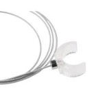 Troselis 150cm NEON FLEX 360° apvalios LED juostos su plastikiniu CLIP laikikliu
