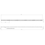 SMD Spalvota RGB 14.4W/m 24V nehermetiška LED juosta 60LED/m IP20 120°