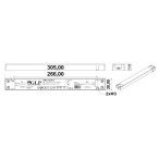 75W 24V Ultra plonas LED maitinimo šaltinis GLP 3.125A