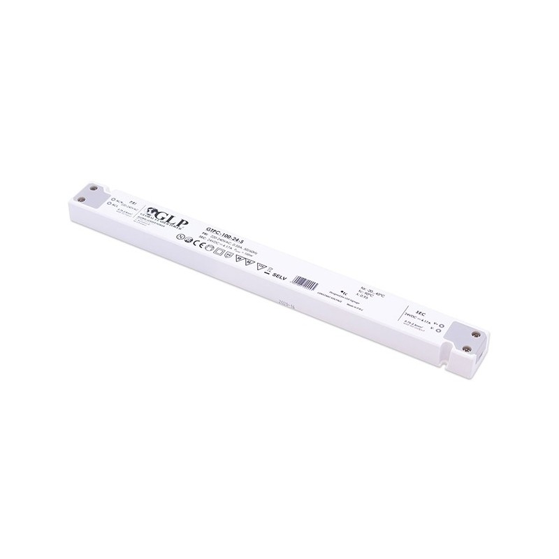 100W 24V Ultra plonas LED maitinimo šaltinis GLP 4.17A