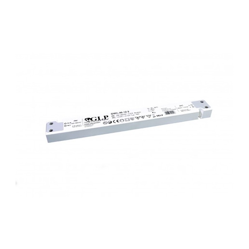 45W 24V Ultra plonas LED maitinimo šaltinis GLP 1.87A