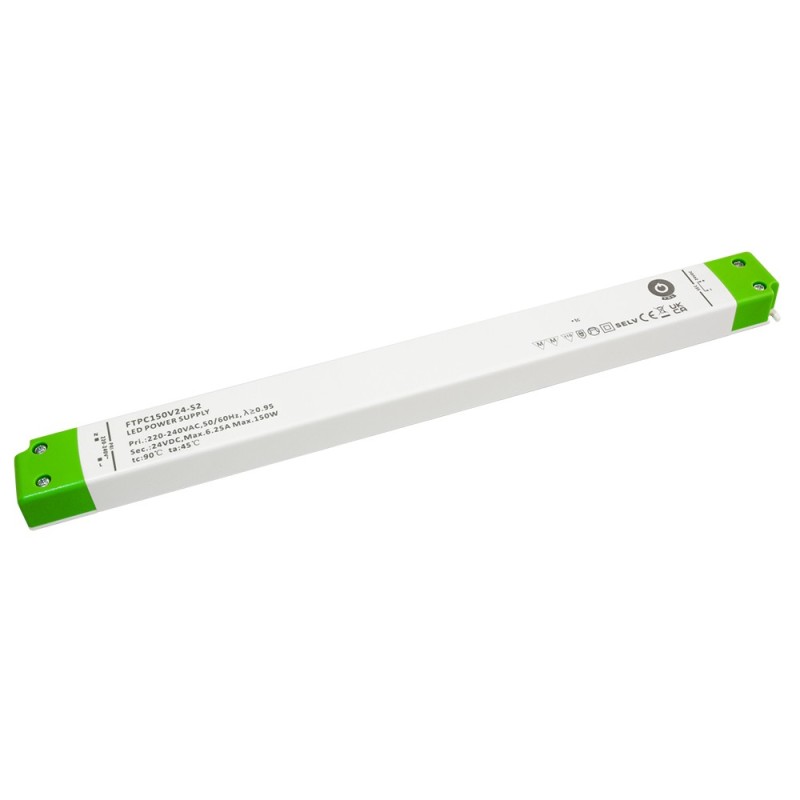 150W 24V Ultra plonas LED maitinimo šaltinis GLP 6.25A