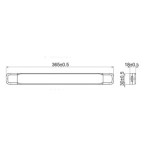 100W 12V LED maitinimo šaltinis Eaglerise 8.33A