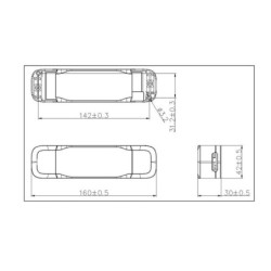 30W 24V LED maitinimo šaltinis Eaglerise 1.25A