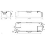 30W 24V LED maitinimo šaltinis Eaglerise 1.25A