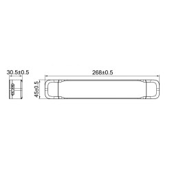 150W 24V LED maitinimo šaltinis Eaglerise 6.25A