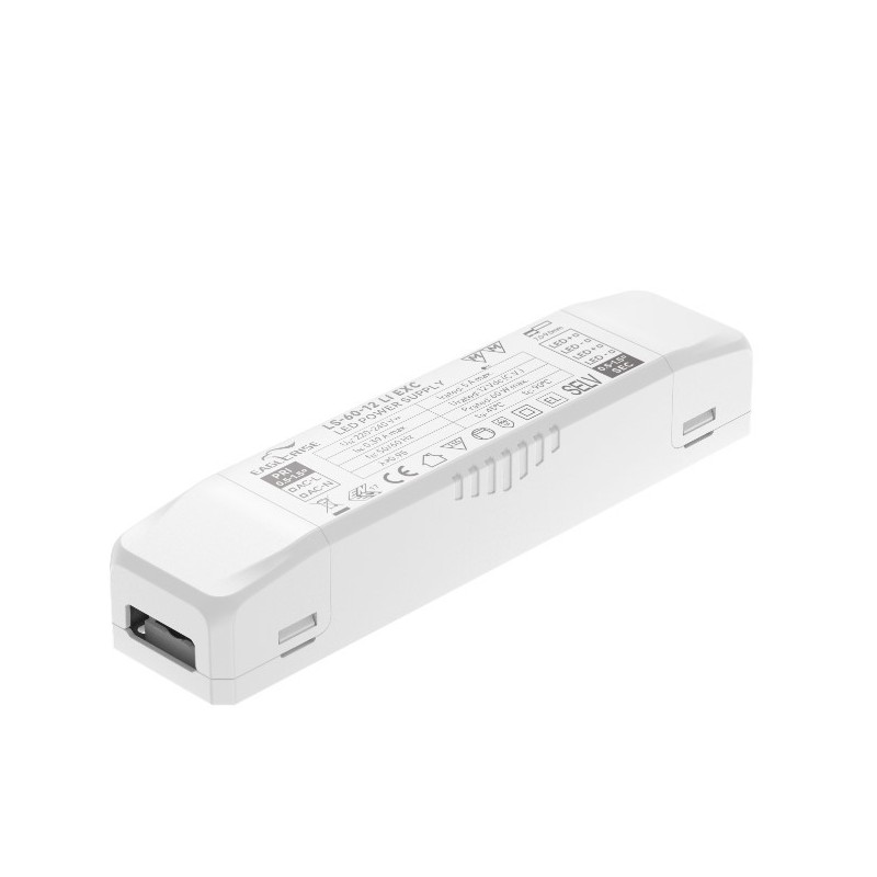 60W 12V LED maitinimo šaltinis Eaglerise 5A