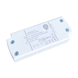 8W 12V kompaktiškas LED maitinimo šaltinis POS 0.67A CV