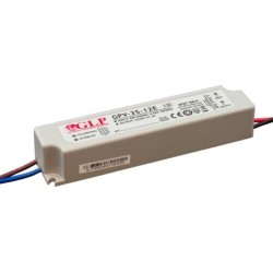 36W 12V Hermetiškas LED maitinimo šaltinis GLP 3A IP67