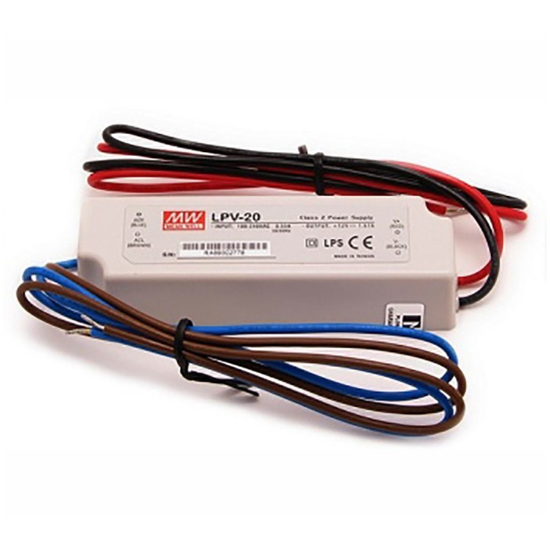 20W 24V LED maitinimo šaltinis Mean Well 0.84A IP67