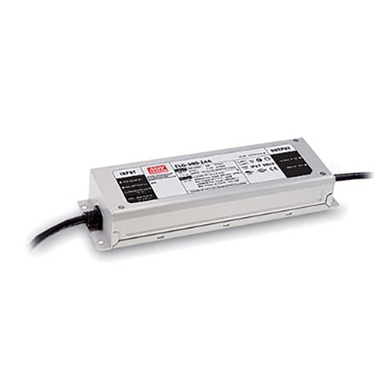 300W 12V Reguliuojamas hermetiškas LED maitinimo šaltinis Mean Well 22A IP65