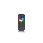 4 zonų nuotolinis valdymo pultelis RT9 tinkamas vienos spalvos RGB/RGBW LED valdiklių valdymui
