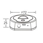 WiFi rėlė WiFi -- RF signalo keitimas DC5-24V veikia su SKYSMART aplikacija