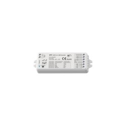 Nuolatinės įtampos 5 kanalų universalus SMART WiFi TUYA vienos spalvos, CCT, RGB/RGBW/RGB+CCT  valdiklis WT5 12-46V 5x3A su gali
