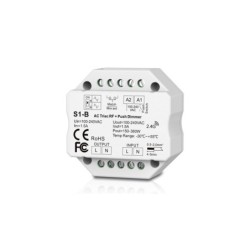 Vieno kanalo 230V valdiklis SS-B be pritemdimo funkcijos  + Push Key + WiFi veikia su TUYA ir SMARTLIFE