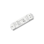 Vieno kanalo 230V valdiklis S1-L su TRIAC pritemdymo funkcija, naudojamas su sukamu šviesos reguliatoriumi ir RF valdymo pulteli