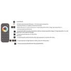 1 zonos nuotolinis valdymo pultelis RT10 tinkamas vienos spalvos, RGB/RGBW ir CCT LED valdiklių valdymui