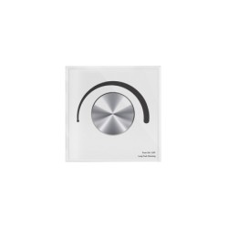 Sieninis rotorinis LED valdiklis T1-K   12-48VDC  3CH*4A RF Baltas