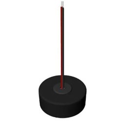 R1-1(L) 2.4GHz RF nuotolinis valdiklis veikiantis su skambučio tipo jungikliais (Push Dim)