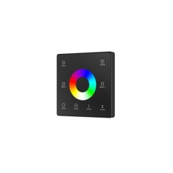 Belaidis reguliatorius TW4/BK skirtas RGB/RGBW LED apšvietimo valdiklių valdymui.