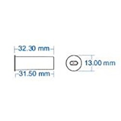 Rankos mostu veikiantis sensorius EB© iki 10 cm. su pritemdymo funkcija, reikalingas E1-L valdiklis