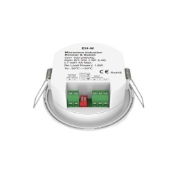 Įmontuojamas mikrobangų judesio daviklis EH-M 220V arba 12-24V + RF