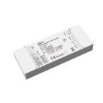 Vienos zonos (1 spalvos arba CCT) valdiklis su 2 judesio davikliais ES-V (12-48V) + Push DIM