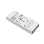 Vienos zonos (1 spalvos arba CCT) valdiklis su 2 judesio davikliais ES-V (12-48V) + Push DIM