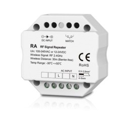 RF signalo kartotuvas tinkamas 2.4GHz pulteliams ir valdikliams (220V/12-24V)