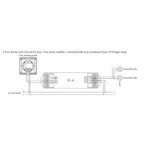 230V TRIAC pritemdymo signalo stiprintuvas S1-A 250-600W