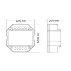 SMART 230V Valdiklis SS-C On/Off + Push + RF + WiFi