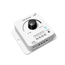 Rotorinis mechaninis vienos zonos valdiklis V1-KC 12-48V (su Fade efektu) + RF signalas