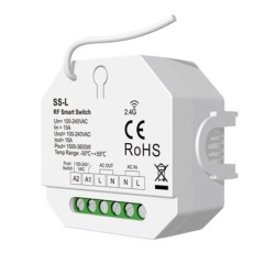 Vieno kanalo 230V valdiklis SS-L be pritemdimo funkcijos  + Push Key