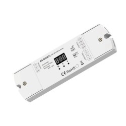 WiFi ir RF skaitmeninės LED juostos valdiklis ES-DP(WT) 15A 5-24V IP20 + PushKey