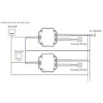 DALI AC TRIAC dimeris reguliatorius PUSH-DIM 150-360W 220V